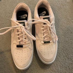 Light Pink Nike Air Force 1s